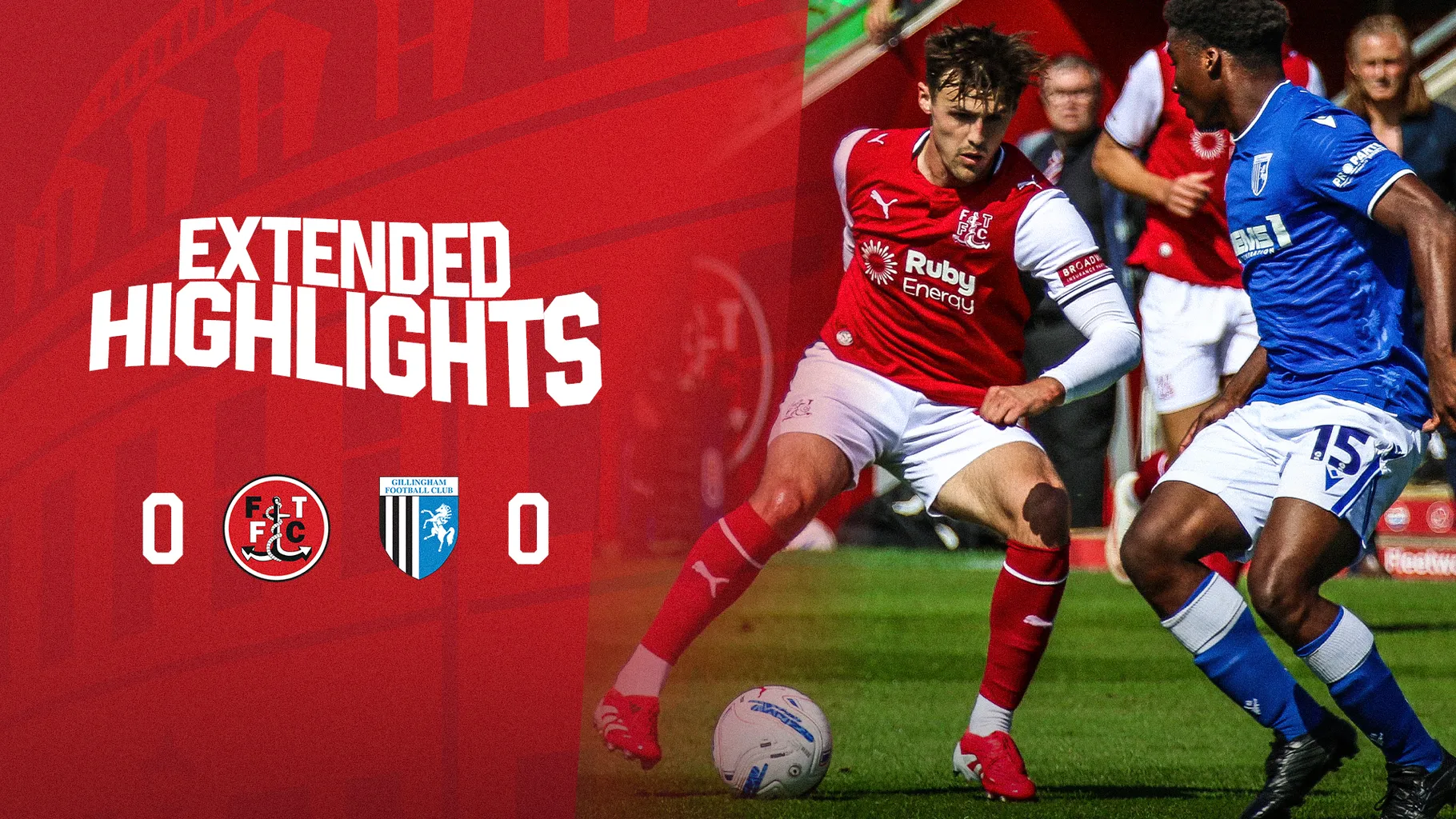 Extended Highlights: Town 0-0 Gillingham - Fleetwood Town Football Club